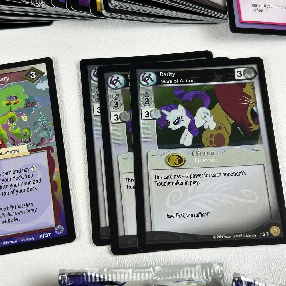 My Little Pony Sealed‎ Premiere Booster Packs,Loose Cards/Holos,Sleeves,Poster